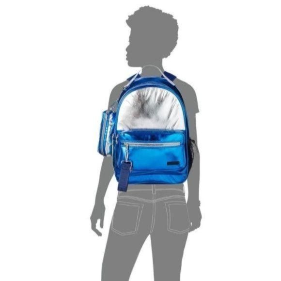 Steve Madden Metallic Backpack Set - Picture 4 of 5